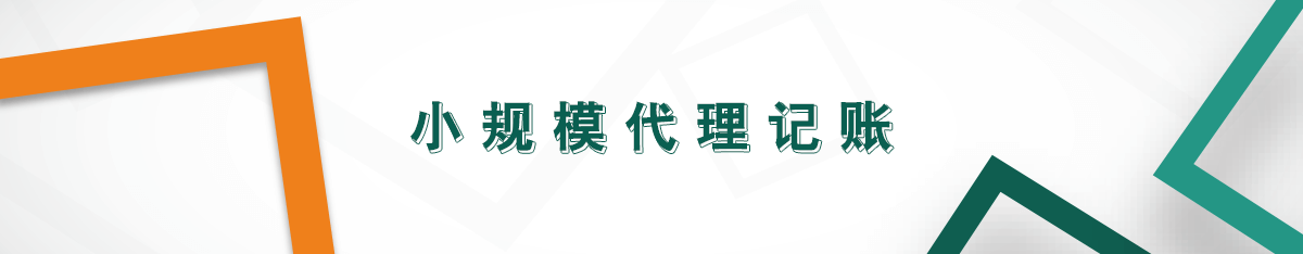 小規(guī)模代理記賬